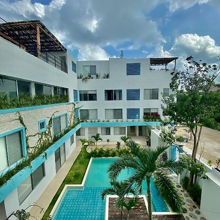 Rosa Azul Tulum Aparthotel Buitenkant foto