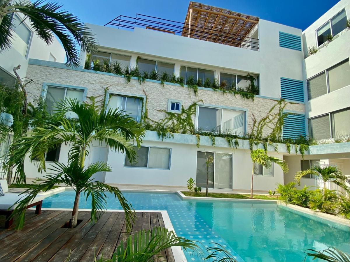 Rosa Azul Tulum Aparthotel Buitenkant foto