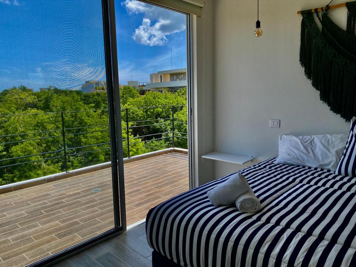 Rosa Azul Tulum Aparthotel Buitenkant foto