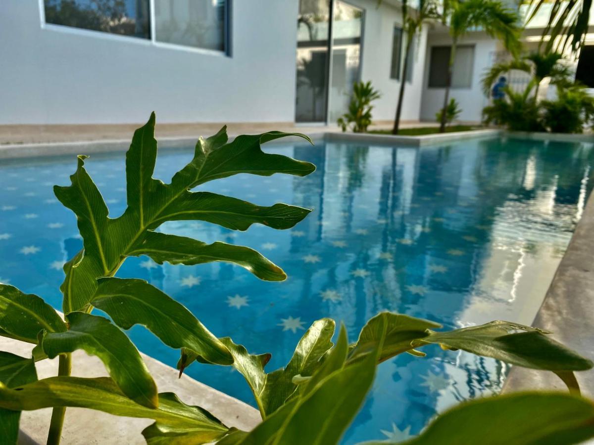 Rosa Azul Tulum Aparthotel Buitenkant foto