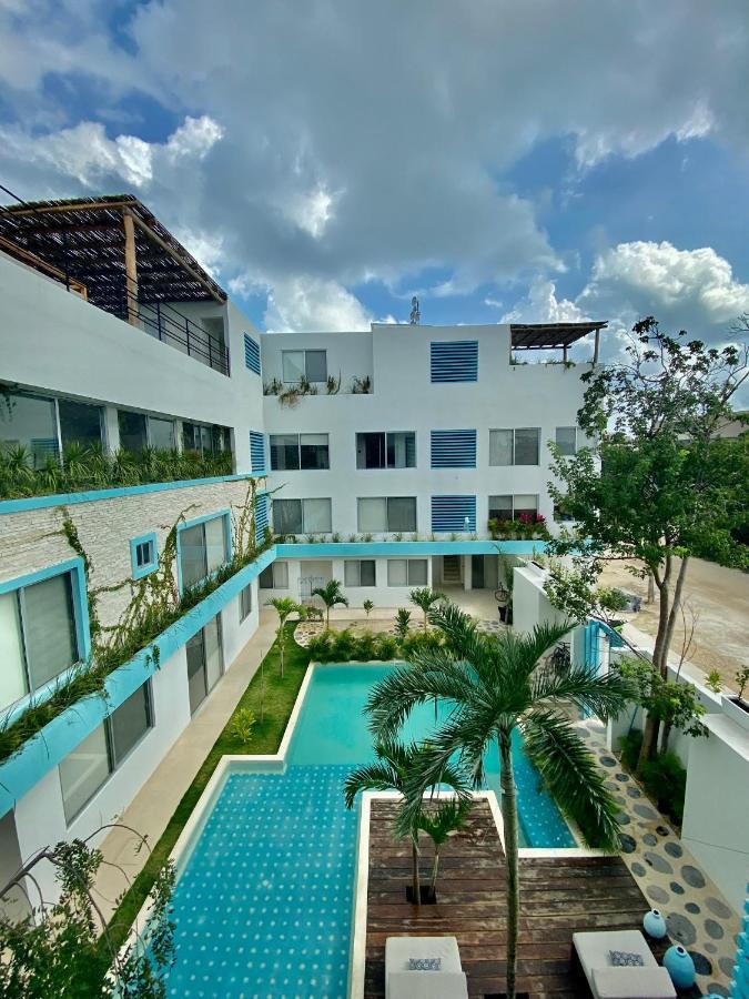 Rosa Azul Tulum Aparthotel Buitenkant foto