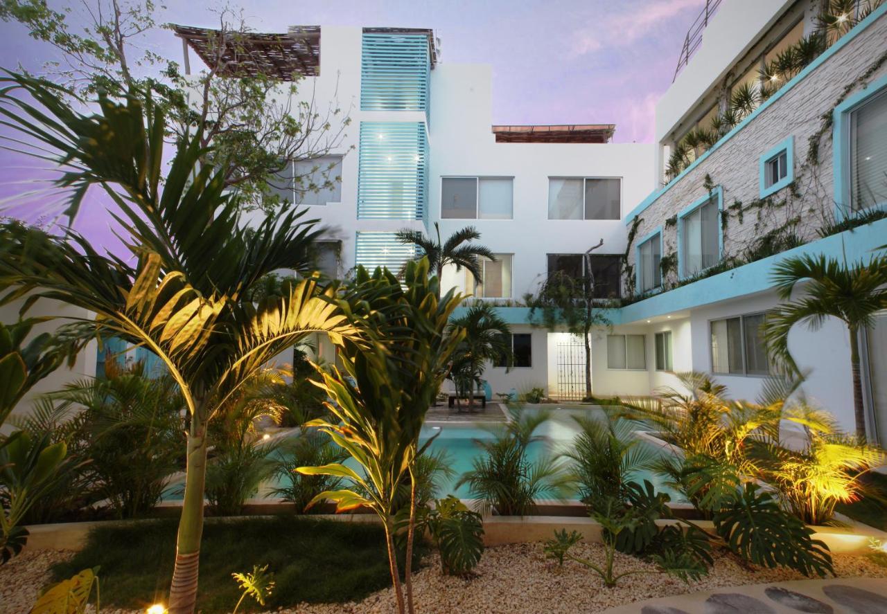 Rosa Azul Tulum Aparthotel Buitenkant foto