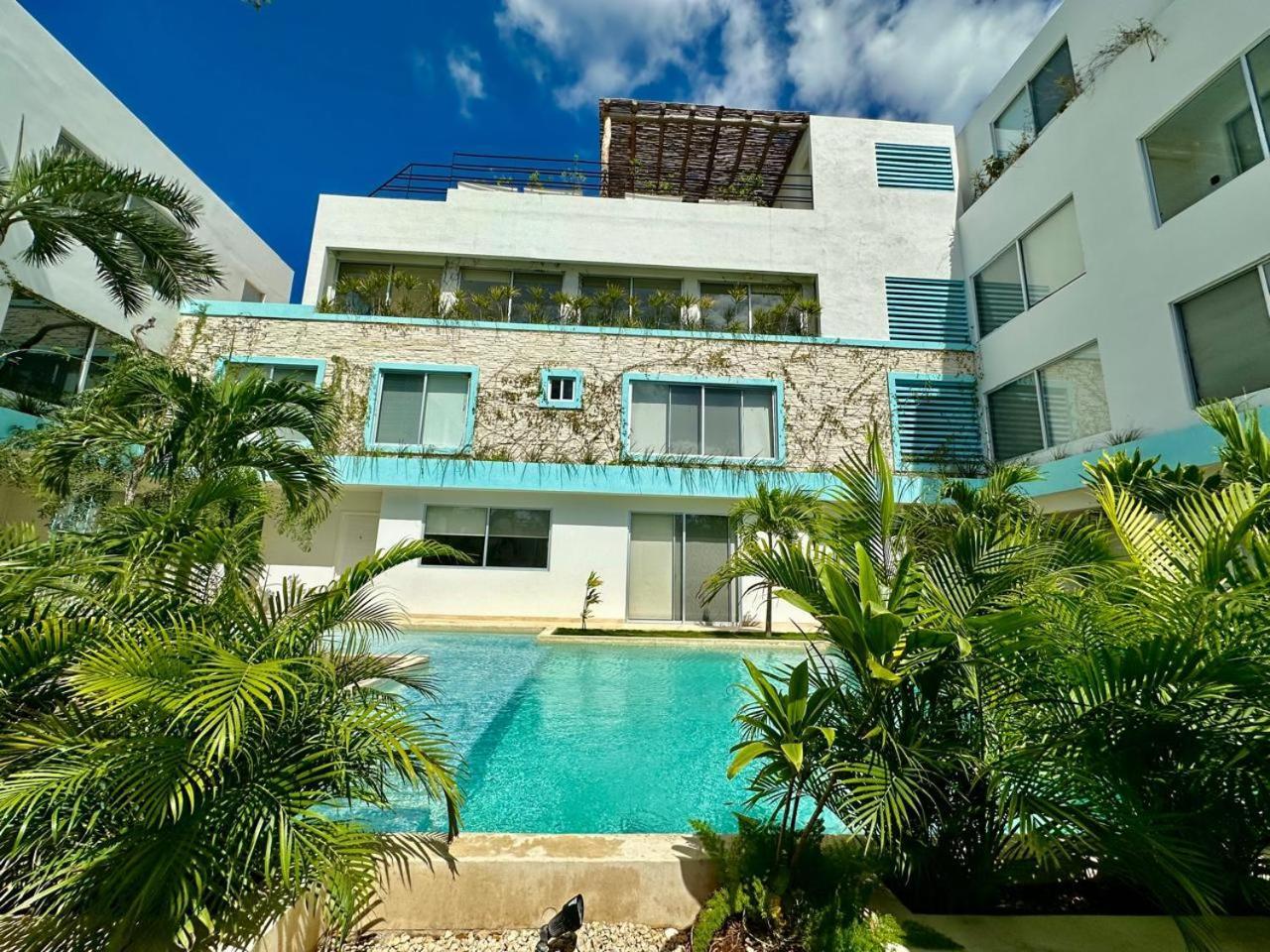 Rosa Azul Tulum Aparthotel Buitenkant foto