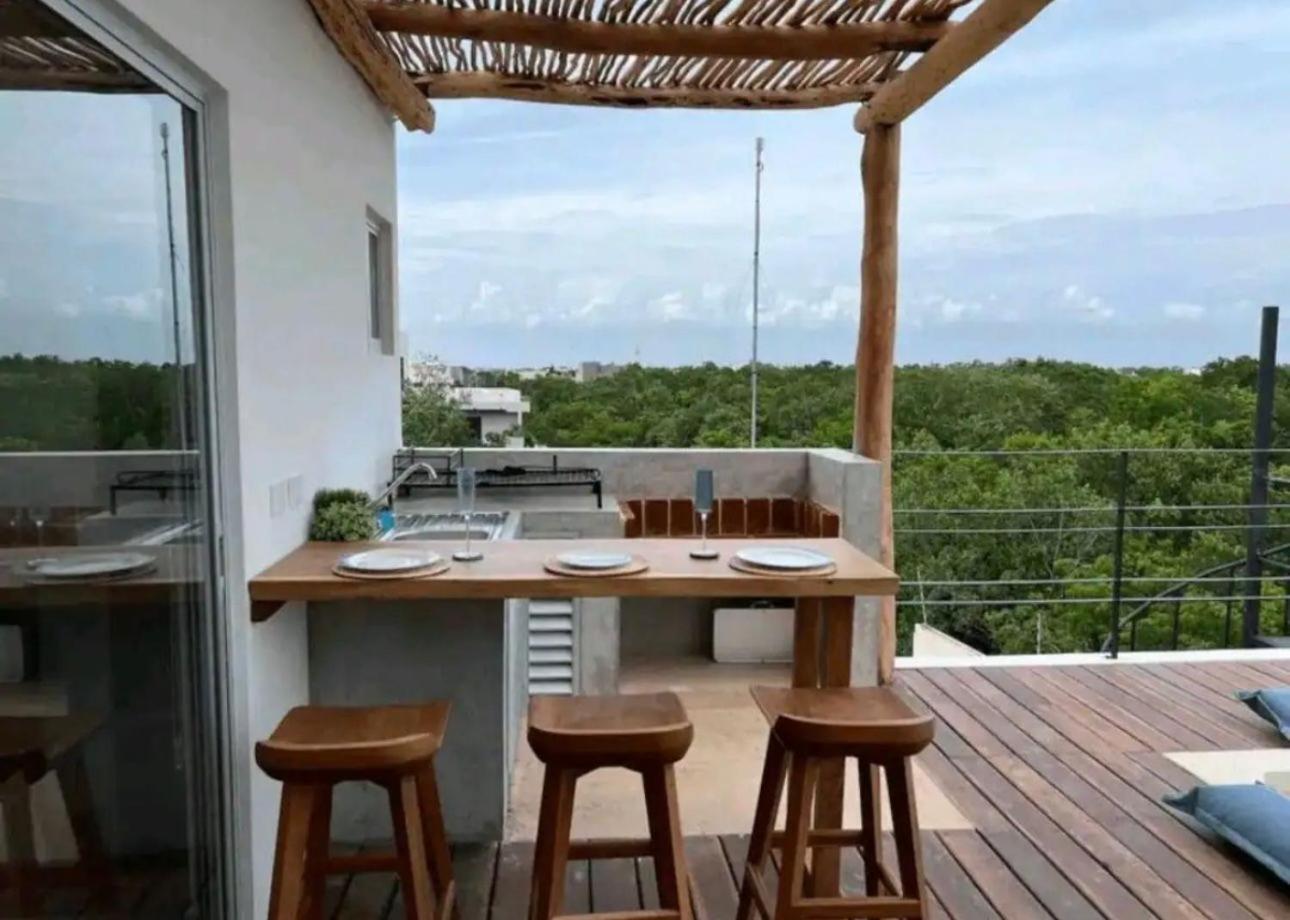 Rosa Azul Tulum Aparthotel Buitenkant foto